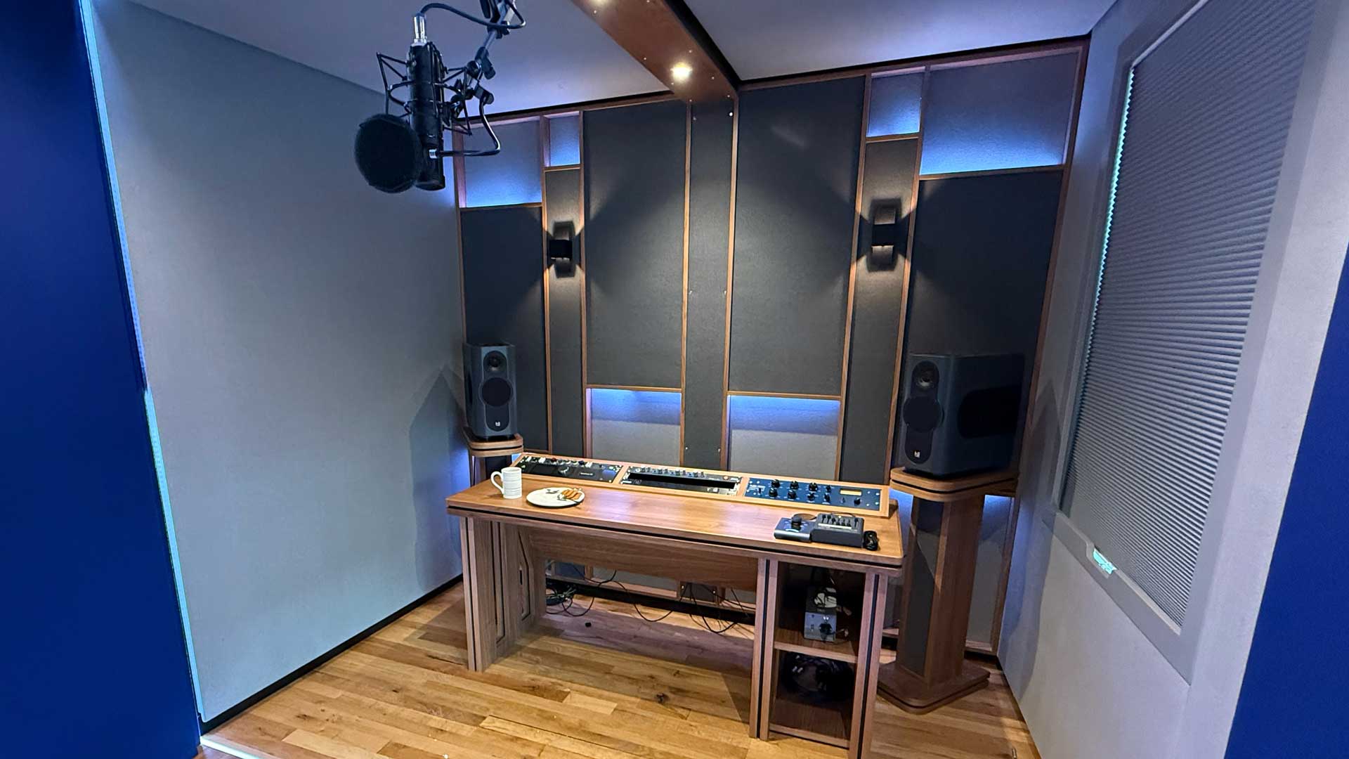 Music production and podcasting space