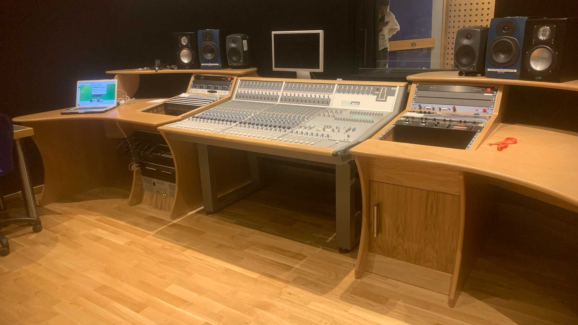 Recording studio installation project for educational space