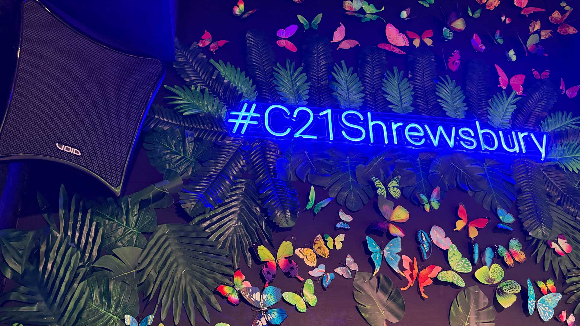 Installed speaker system C21 Bar & Nightclub Shrewsbury