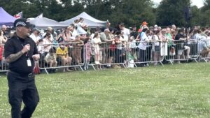 Sound hire for Walsall Armed Forces Day demo arena